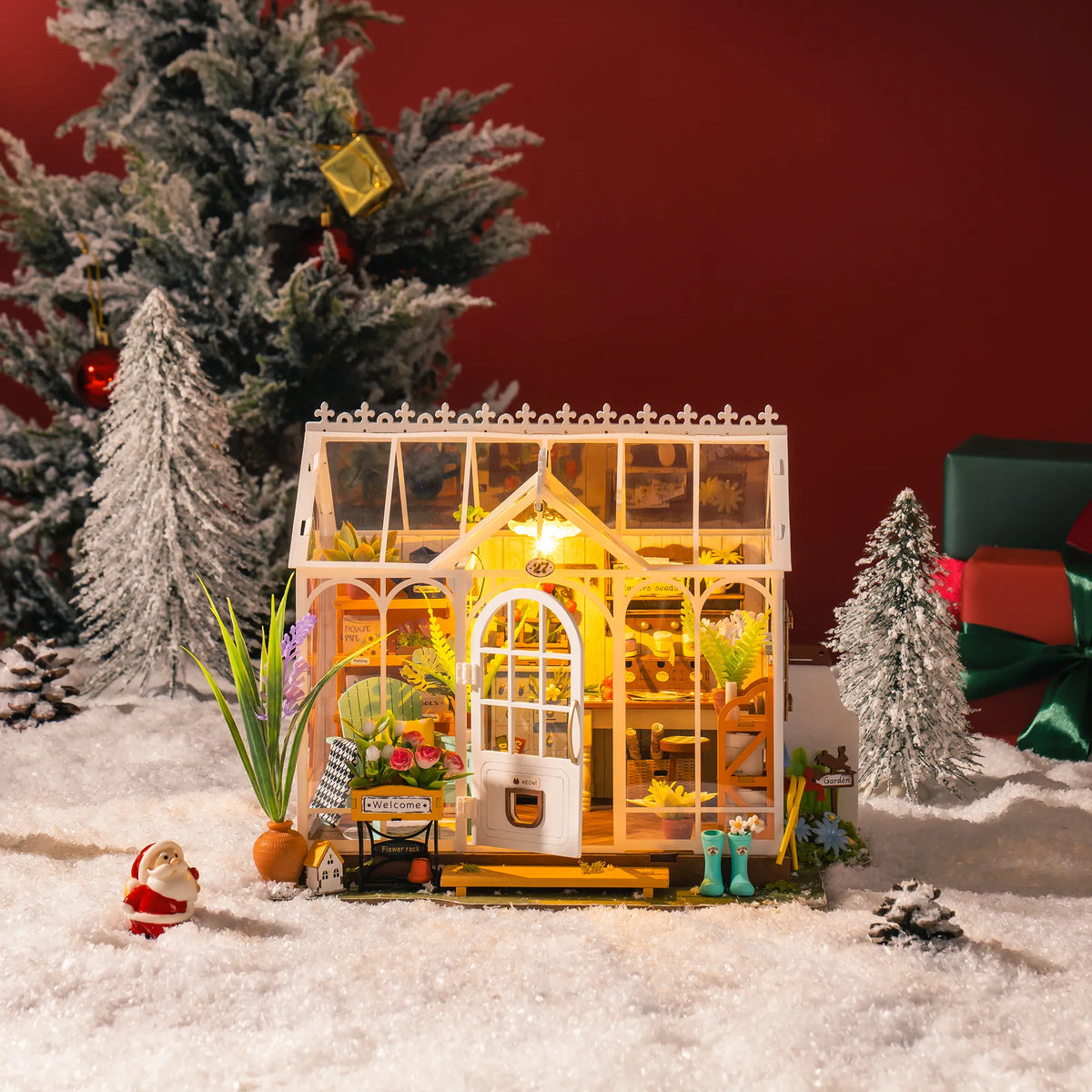 Dreamy Garden House - DIY Miniature House Kit