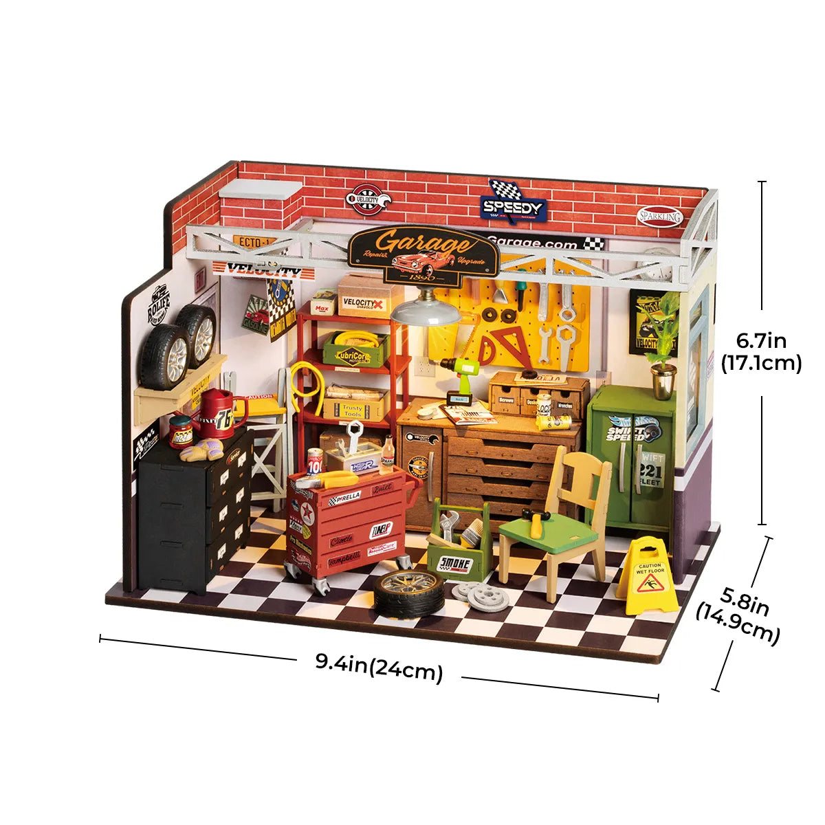Garage Workshop - Miniature House Kit