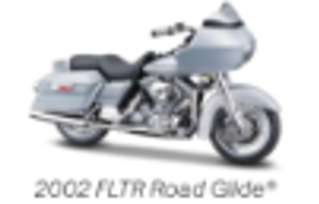 Maisto 1/18 H-D Motorcycles, Series 42 2002 FLTR Road Glide
