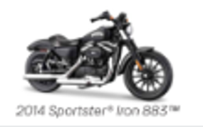 Maisto 1/18 H-D Motorcycles, Series 41 2014 sportster iron 883