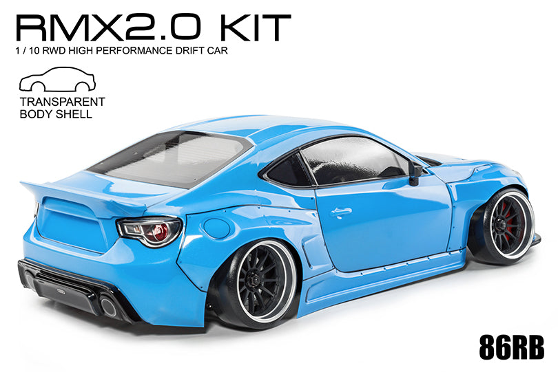 MST RMX 2.0 1/10 scale RWD DRIFT KIT (CLEAR 86RB)