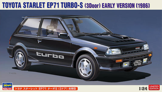 1/24 Toyota Starlet EP71 Turbo-S (3 Door) Early Version