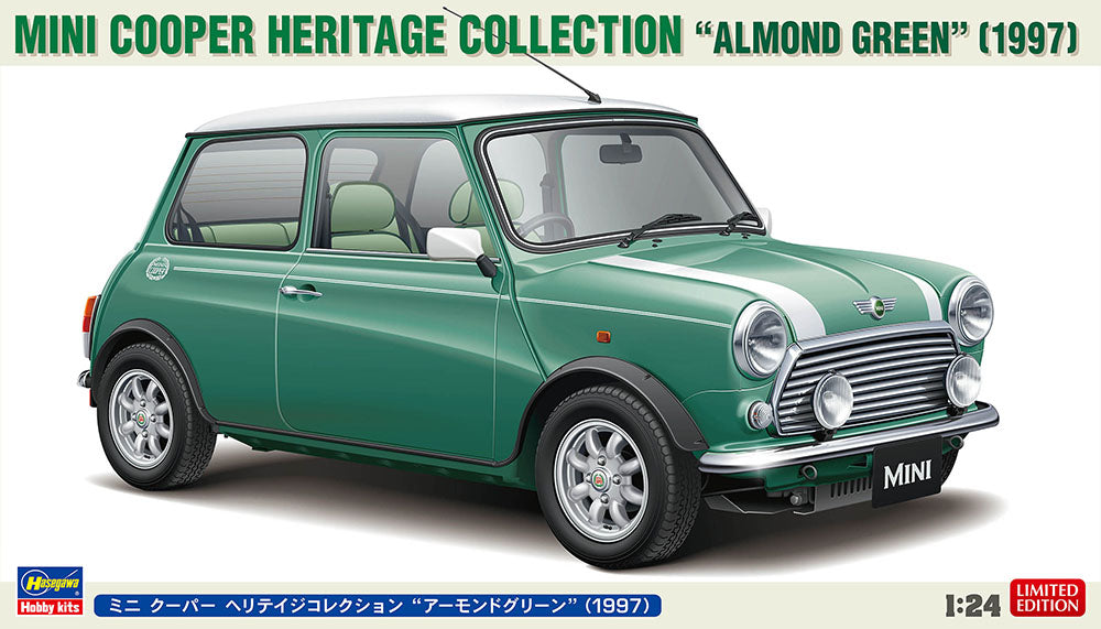 1/24 Mini Cooper Heritage Collection "Almond Green" (1997)
