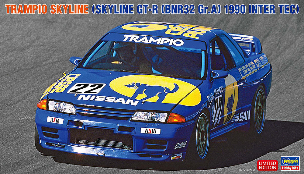 1/24 Trampio Skyline (Skyline GT-R [BNR32 Gr.A] 1990 Inter Tec)