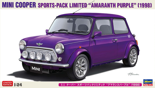 1/24 Mini Cooper Sports-pack Limited "Amaranth Purple" (1998)