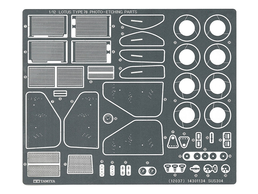 R' Lotus 78 (w/PE Parts)