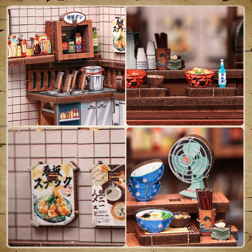 Kagawa Udon House -  DIY Miniature House Kit