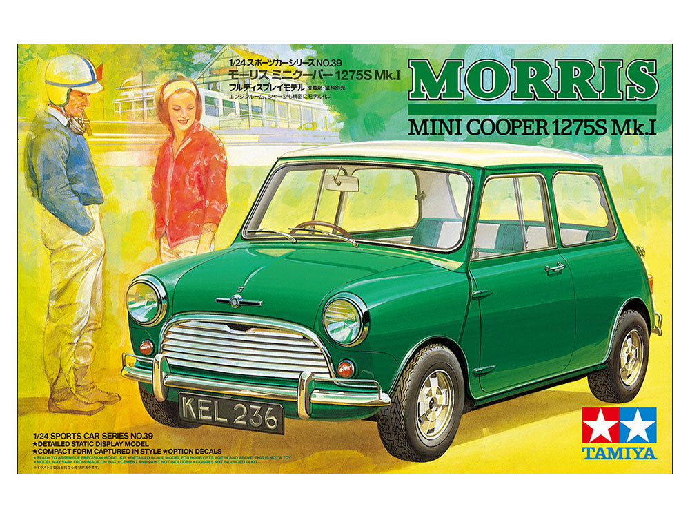 1/24 SCALE MORRIS MINI COOPER 1275S Mk.I