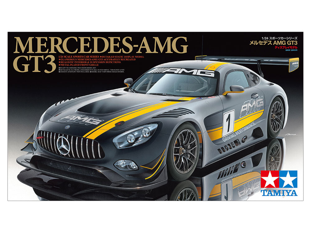 1/24 Mercedes-AMG GT3 Plastic Model Kit