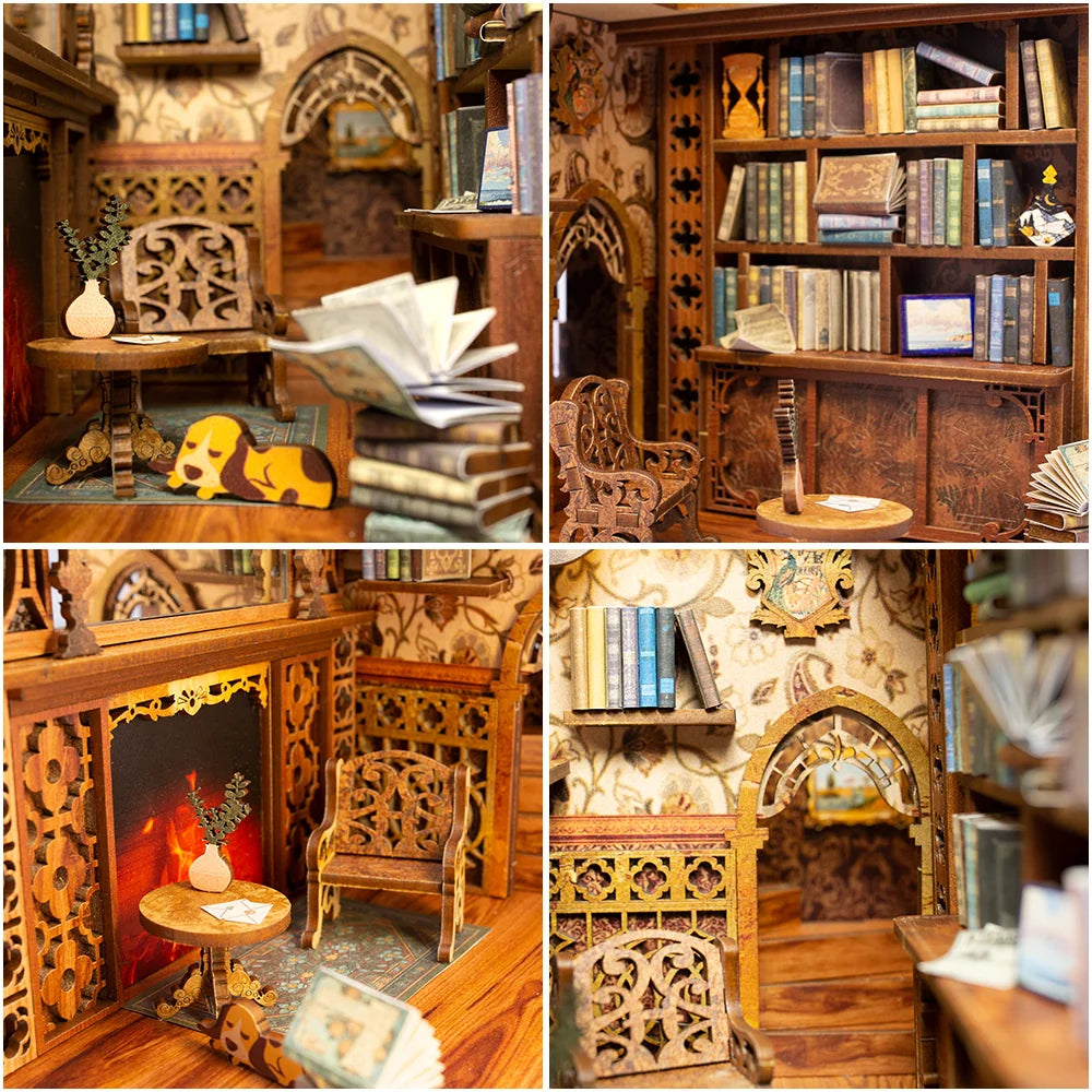 Eternal Bookstore - DIY Miniature House Kit