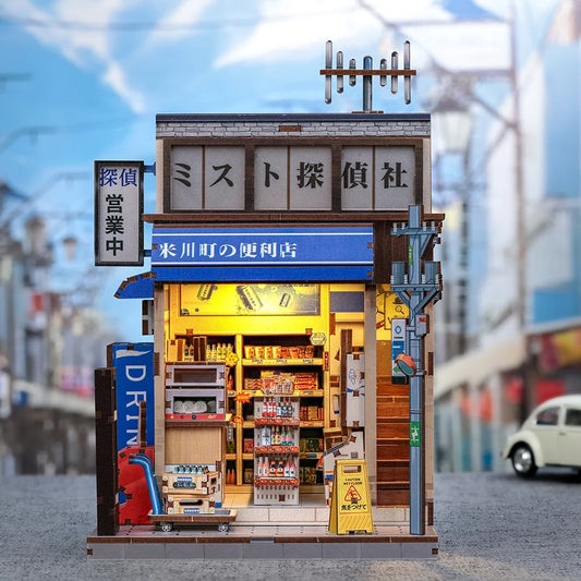 Komekawa-cho Convenience Store - DIY Miniature House Kit