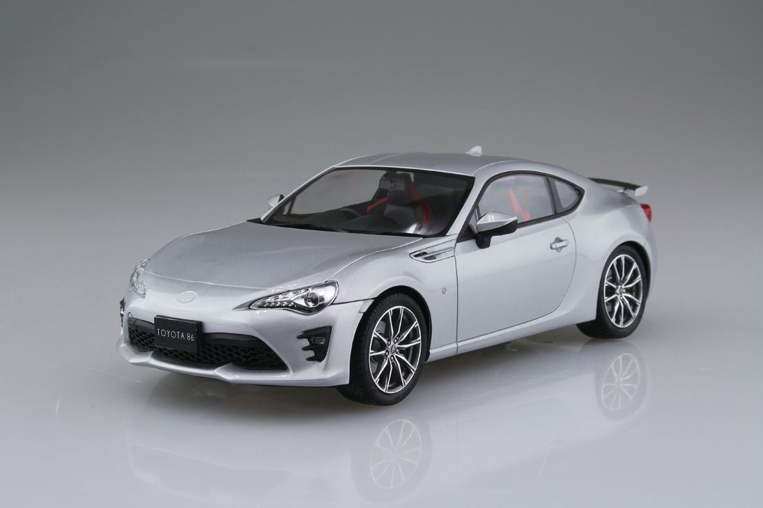 Aoshima 1/24 Toyota ZN6 Toyota 86 '16 Ice Silver Metallic