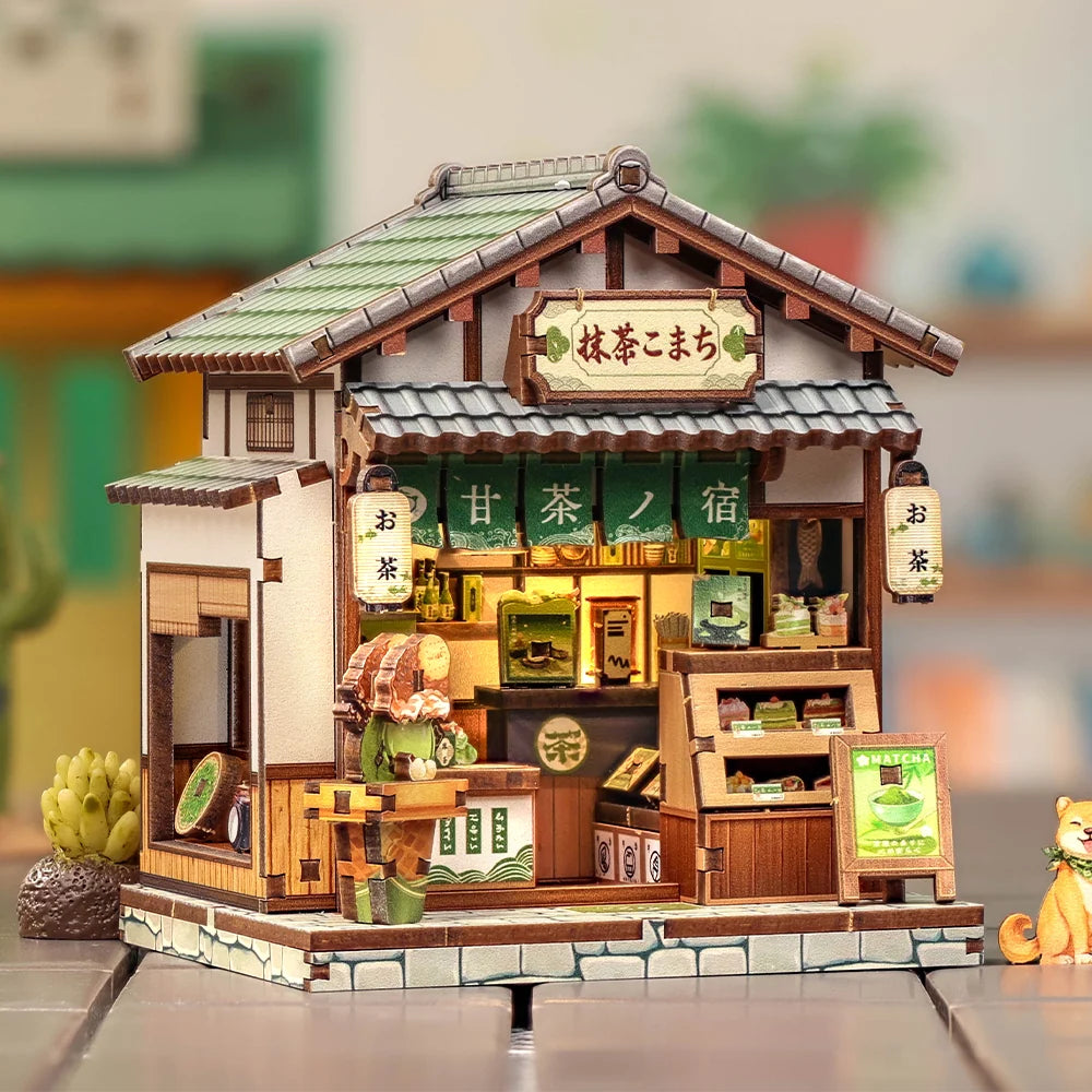Kyoto Matcha Cottage -  DIY Miniature House Kit
