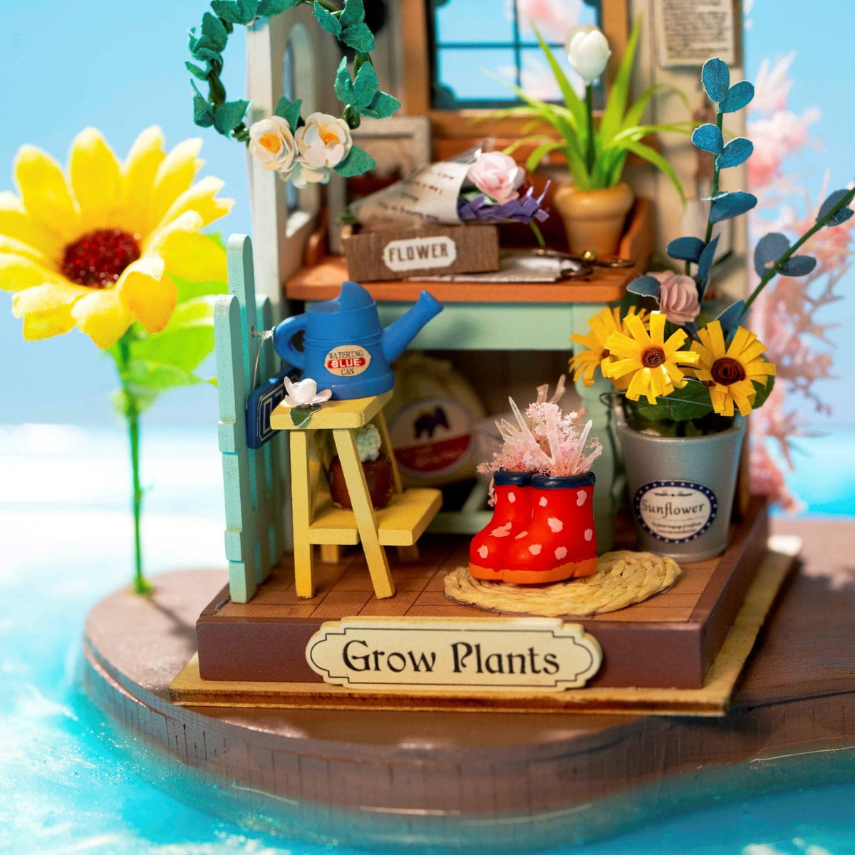 Dreaming Terrace Garden - Miniature House Kit