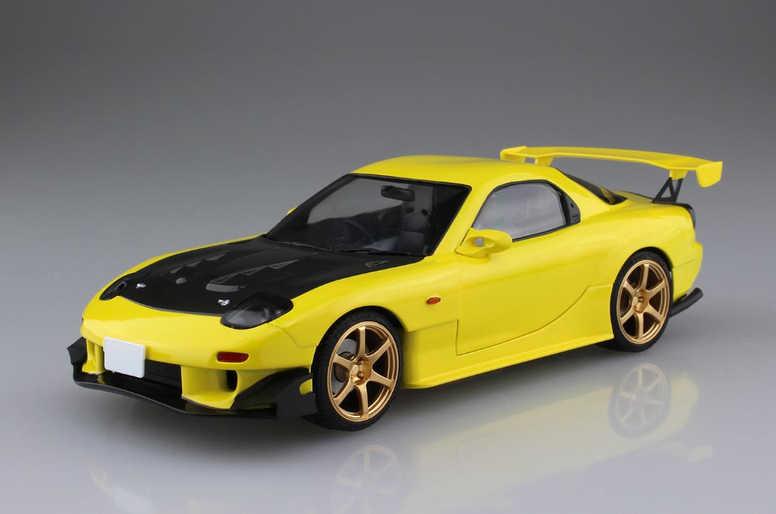 1/24 Initial D Takahashi Keisuke FD3S RX-7 Project D Ver.
