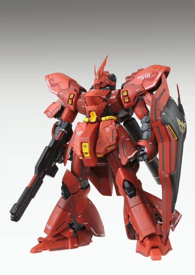 Bandai MG 1/100 Sazabi (Ver. Ka) 'Char's Counterattack'