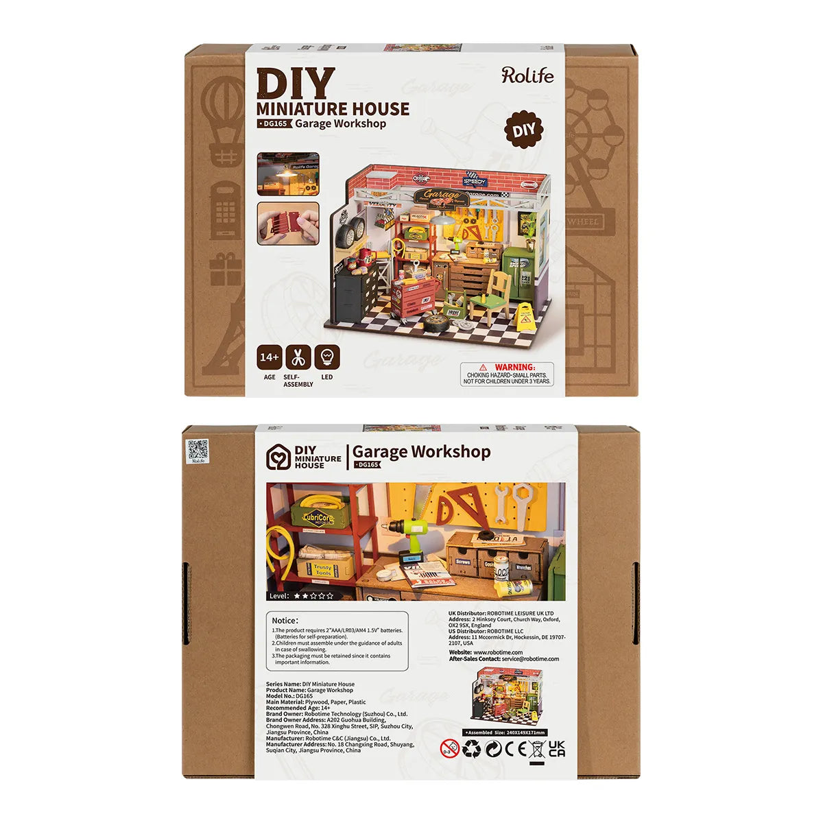 Garage Workshop - Miniature House Kit