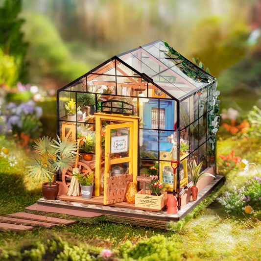 Cathy's green house - DIY Miniature House Kit