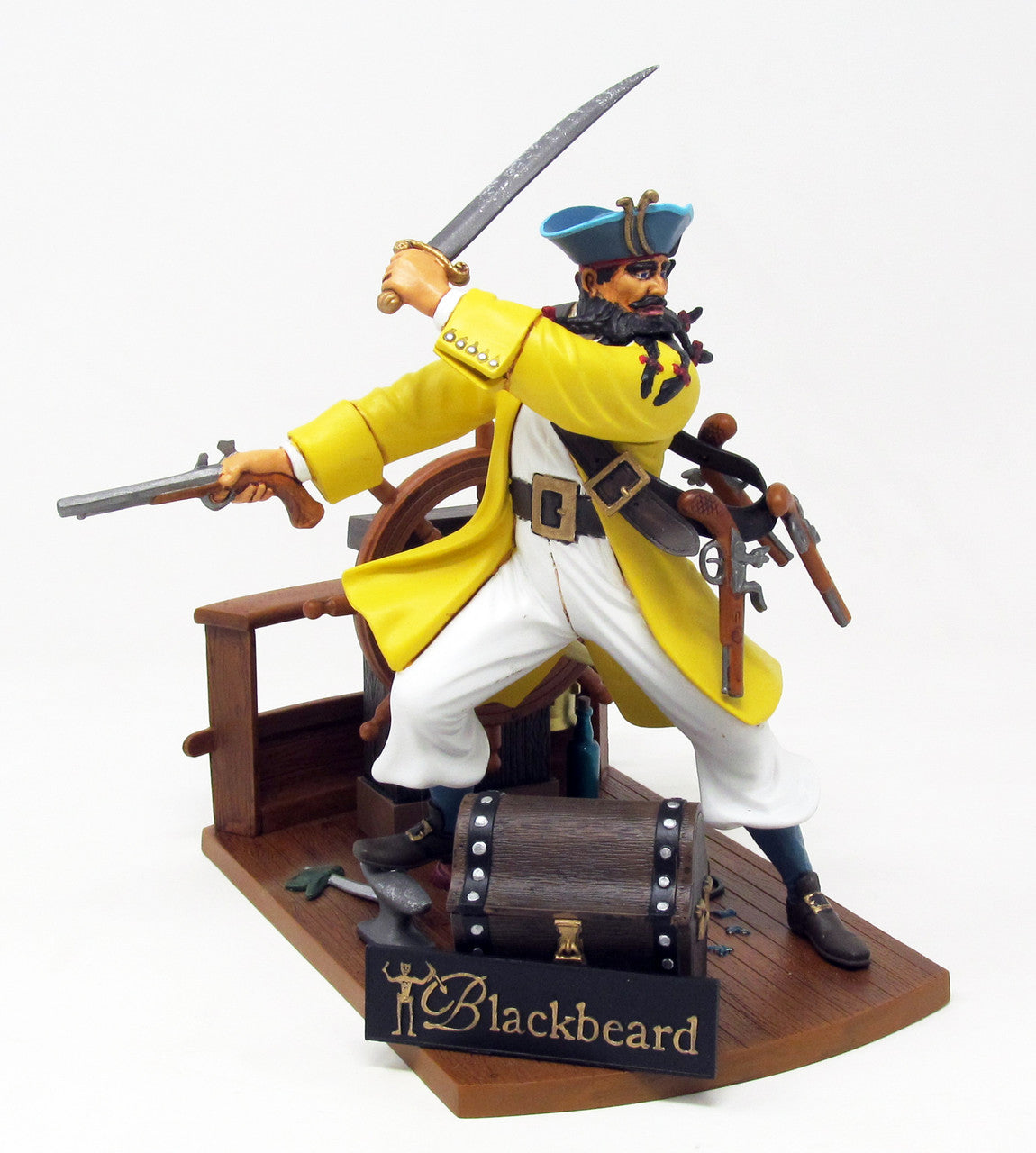 1/10 Blackbeard the Bloodthirsty Pirate Plastic Model Kit