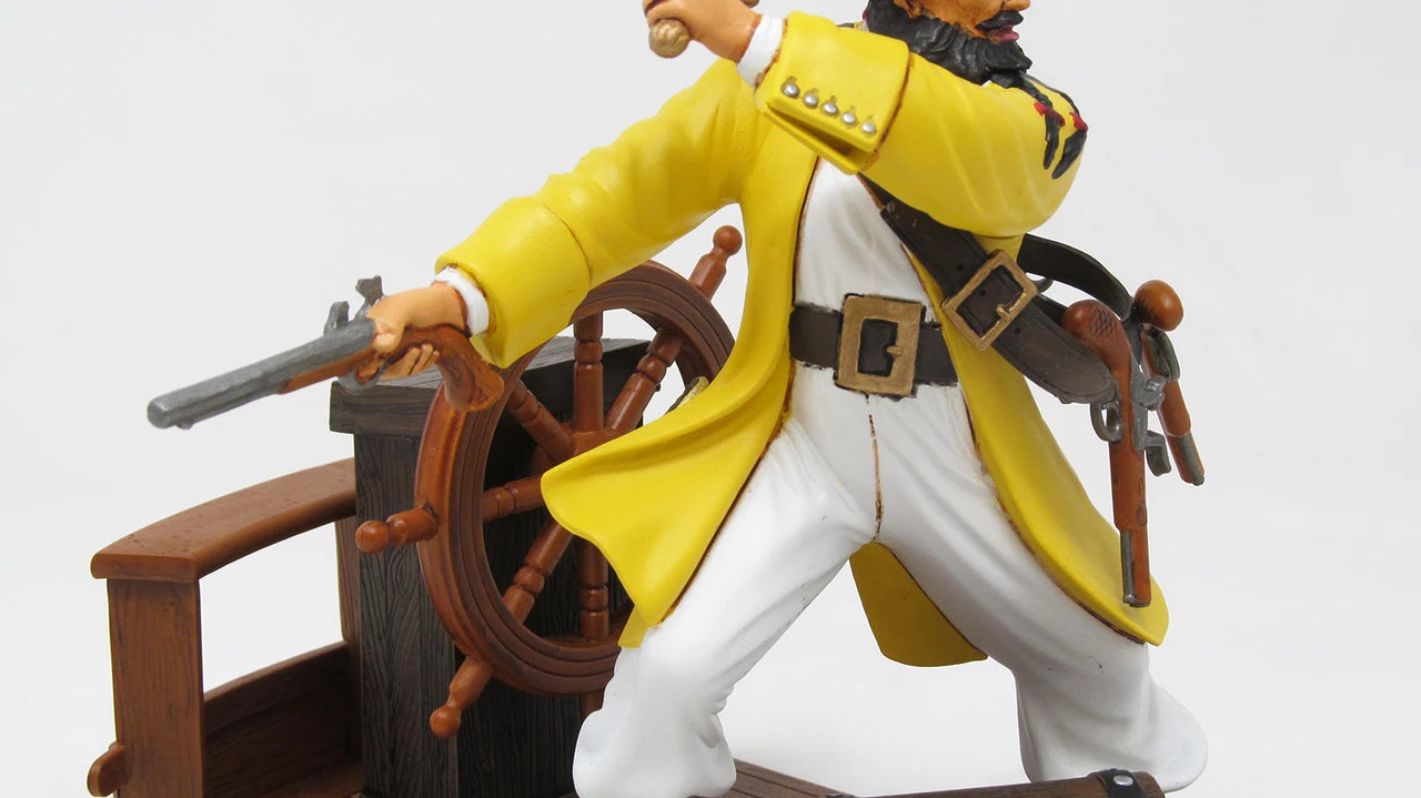 1/10 Blackbeard the Bloodthirsty Pirate Plastic Model Kit