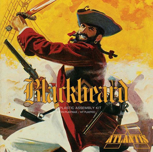 1/10 Blackbeard the Bloodthirsty Pirate Plastic Model Kit