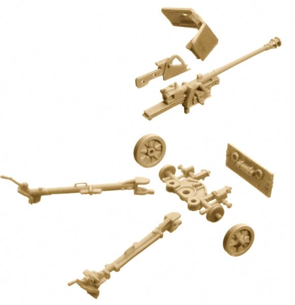 1:72 WWII- GERMAN PAK40 AT GUN & CREW
