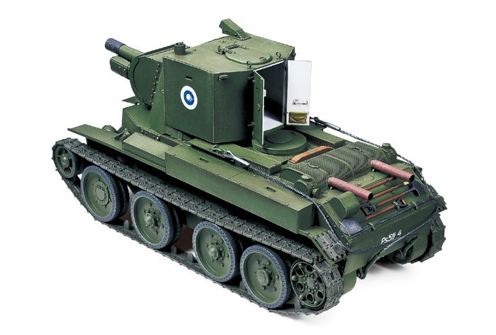 1/35 Finnish Army Assault Gun BT-42 Armored Vehicle Kit w/Army Figure