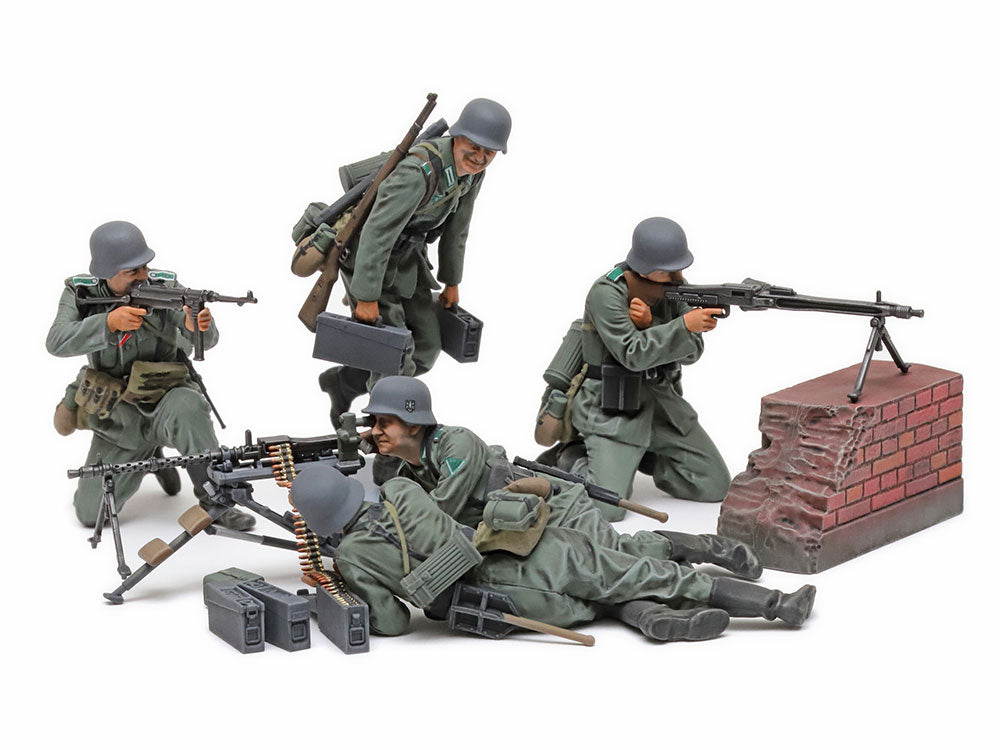 1:35 German Machine Gun Team (Mid-WWII)