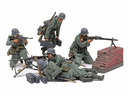 1:35 German Machine Gun Team (Mid-WWII)