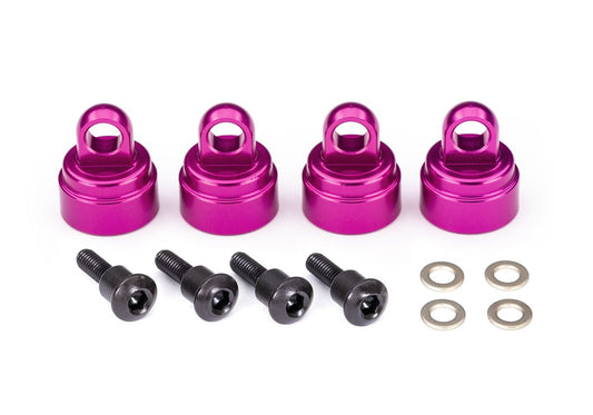 Aluminum Ultra Shock Cap (Pink) (x4)