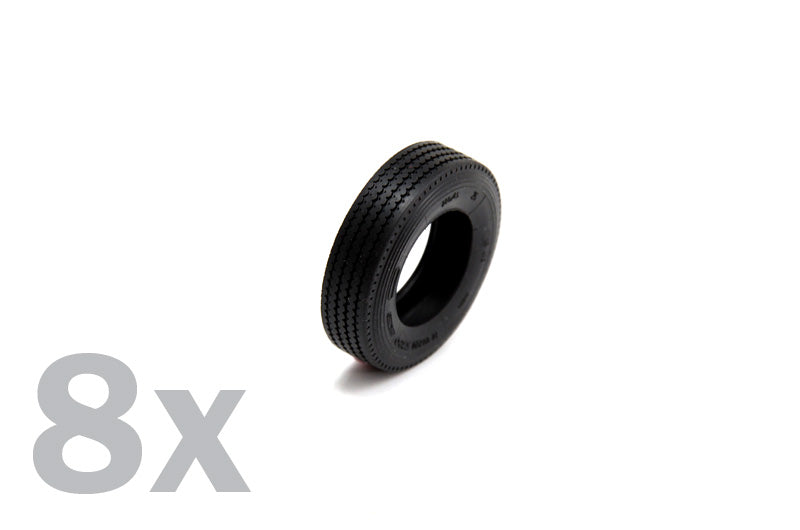 1:24 TRUCK RUBBER TIRES (x8)