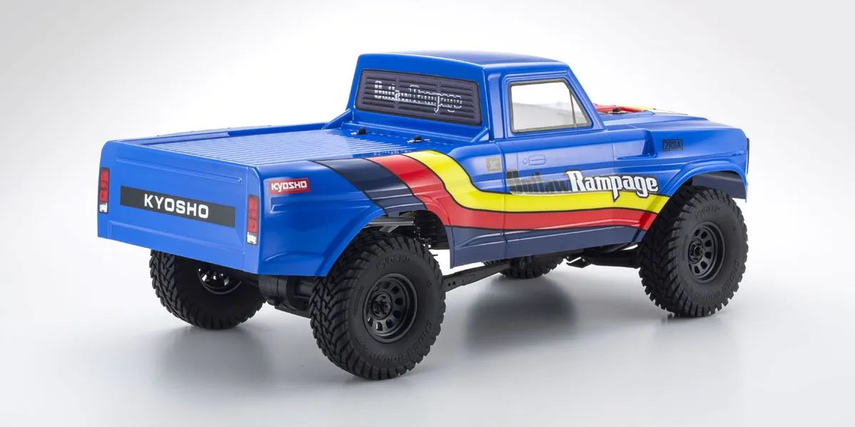 OUTLAW RAMPAGE 2WD Truck RTR - Blue