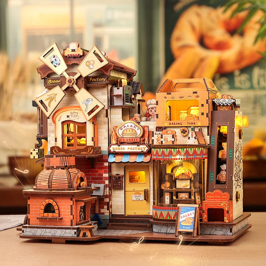 Bread Factory - DIY Miniature House Kit