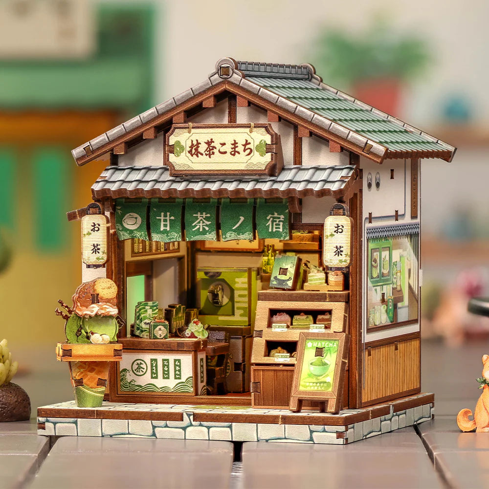 Kyoto Matcha Cottage -  DIY Miniature House Kit