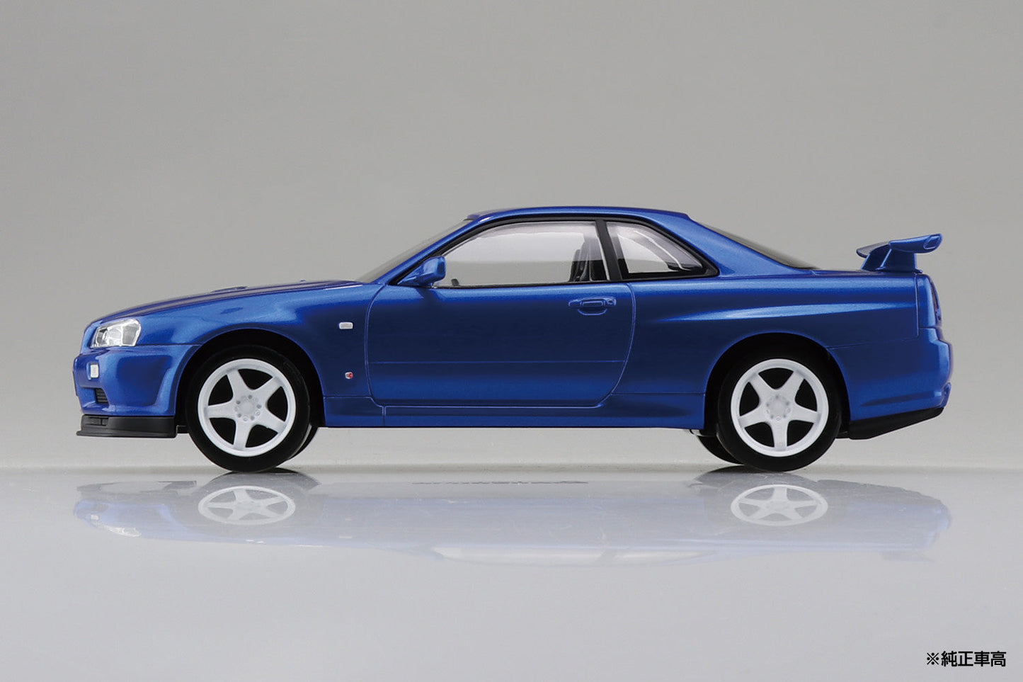 Aoshima 1/32 SNAP KIT #11-SP1 Nissan R34 Skyline GT-R Custom Wheel (Bayside Blue)