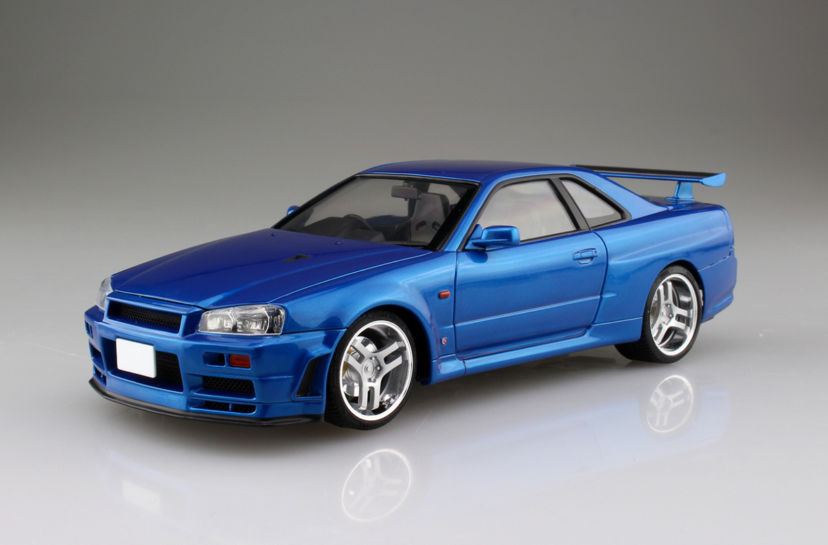 1/24 Initial D HOSINO KOZO BNR34 Skyline GT-R