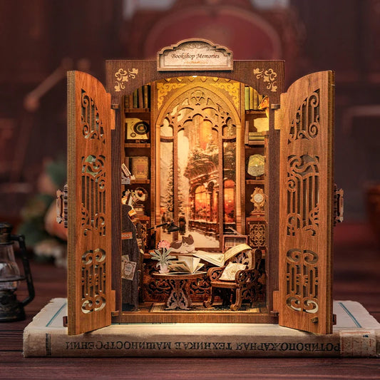 Bookshop Memories - DIY Miniature House Kit
