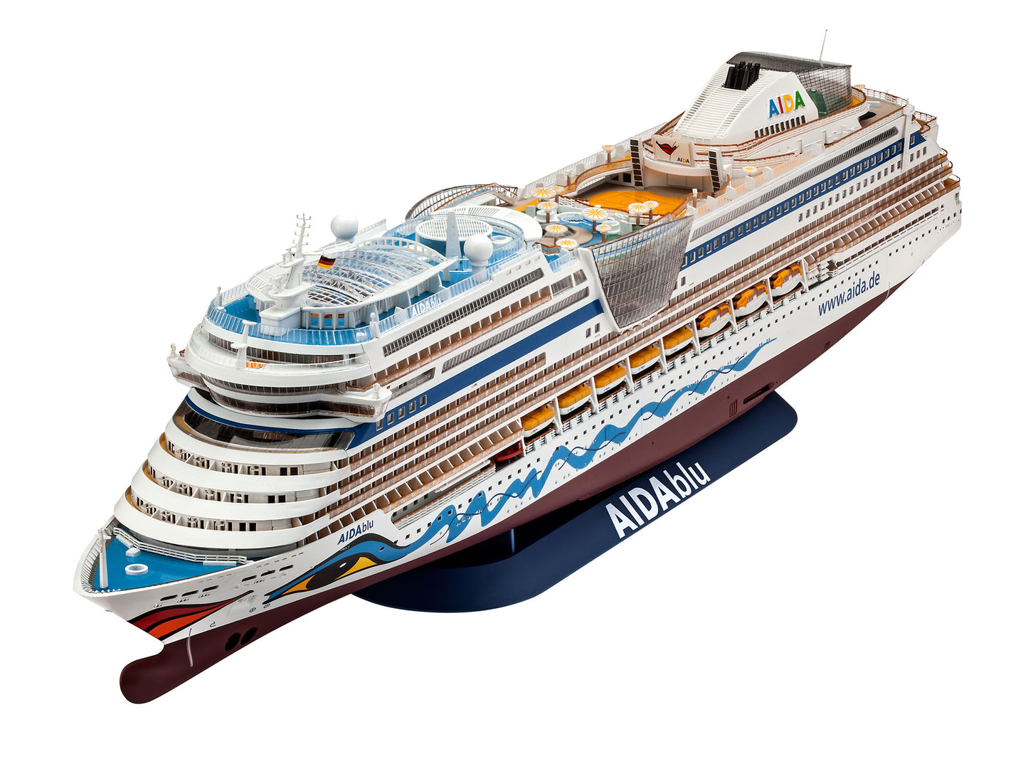 1:400 Cruiser Ship AIDA