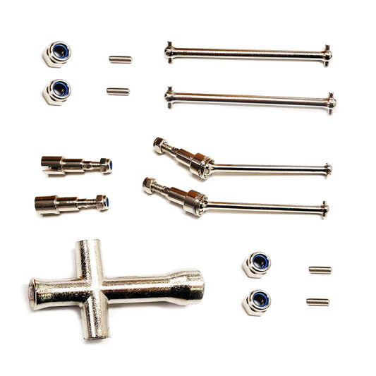 OVERDRIVE XS & VIXEN XS - Metal Front and Rear Drive Shaft