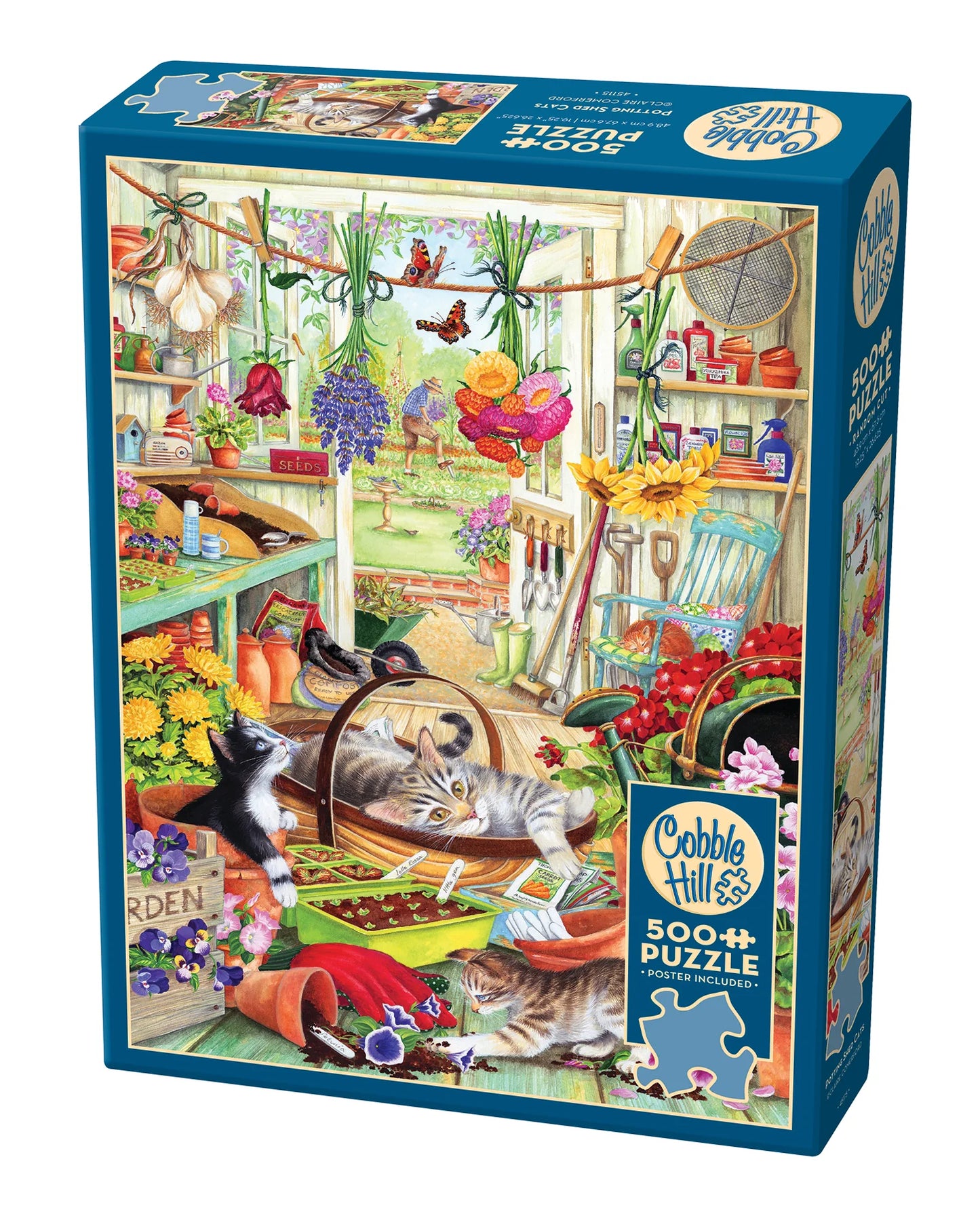 Potting Shed Cats - 500 Piece