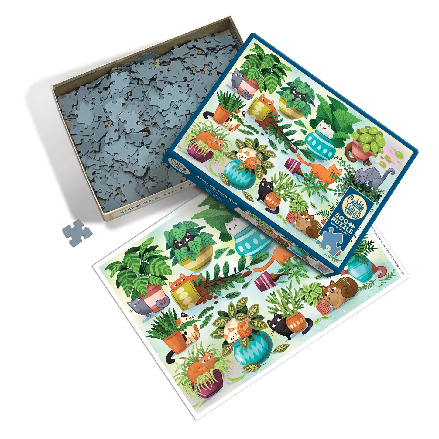 Cats vs. Plants - 500 Piece