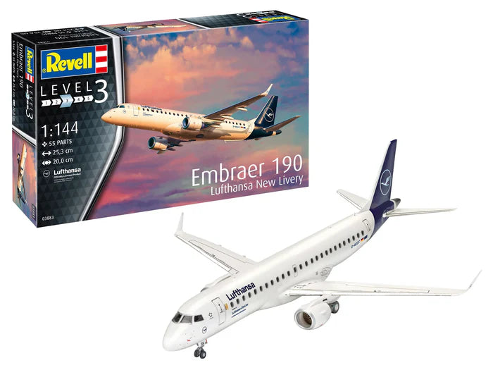 1:144 Embraer 190 "Lufthansa" New Livery