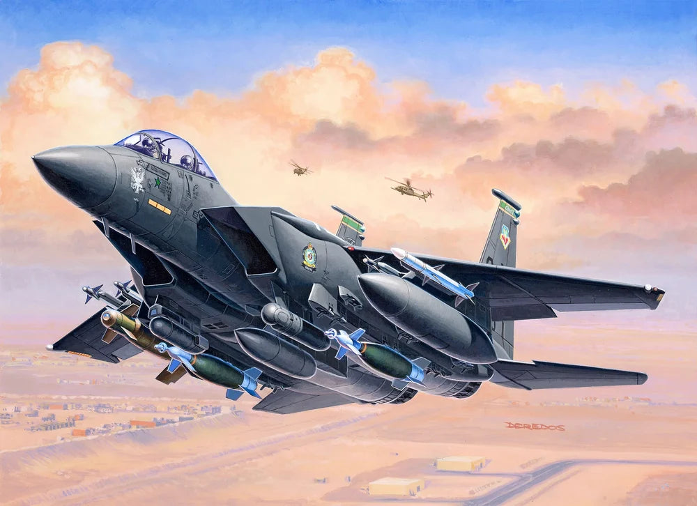 1:144 F-15E Strike Eage & bombs