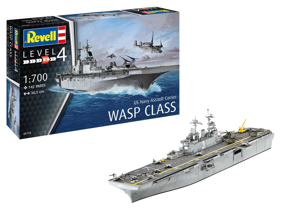 1:700 Assault Carrier USS WASP CLASS