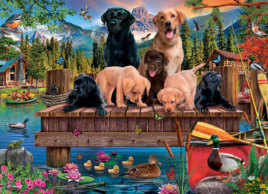 Pups and Ducks - Family Pieces 350