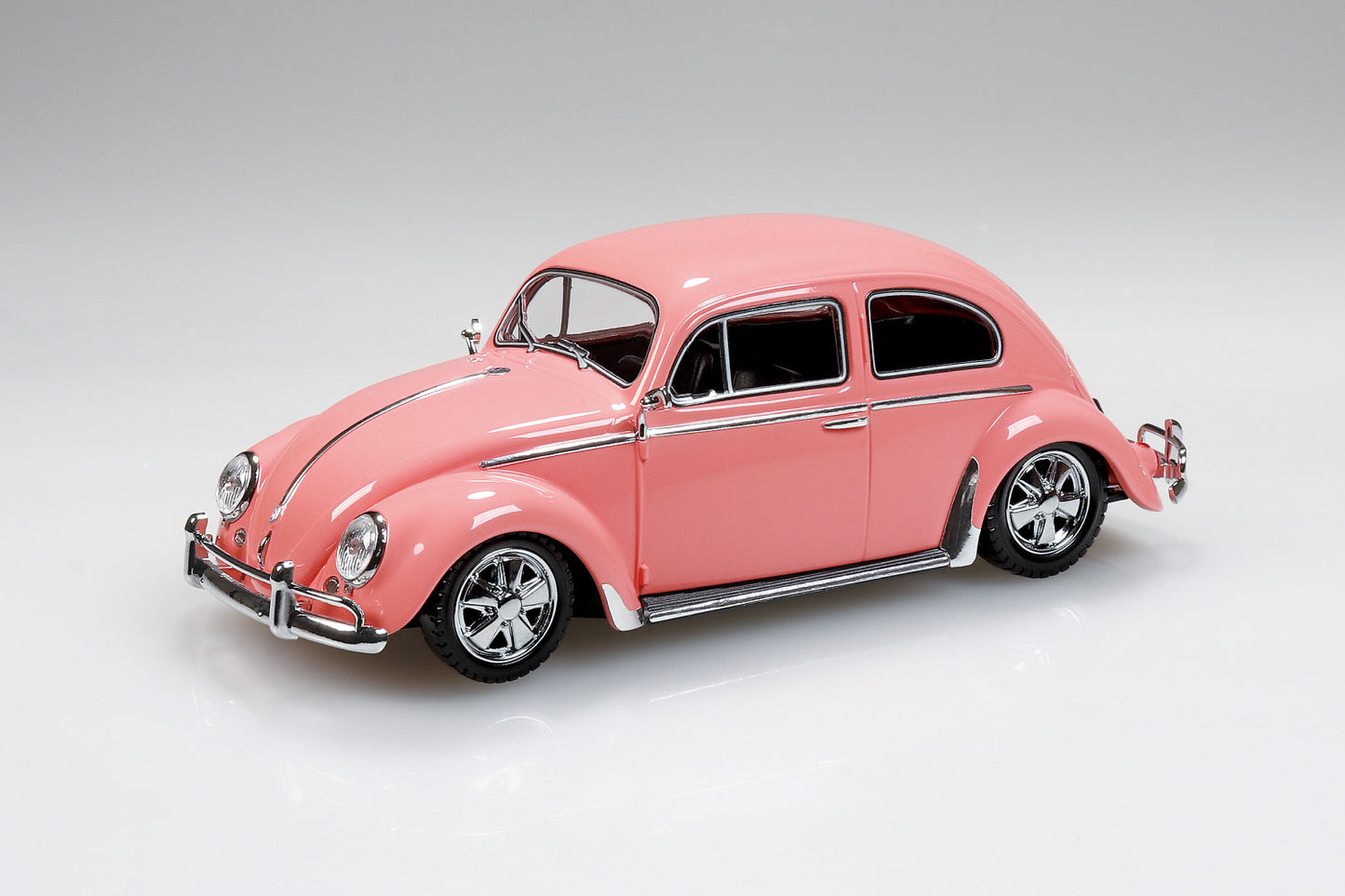1/32 SNAP CAR Volkswagen Beetle Custom (Coral Pink)
