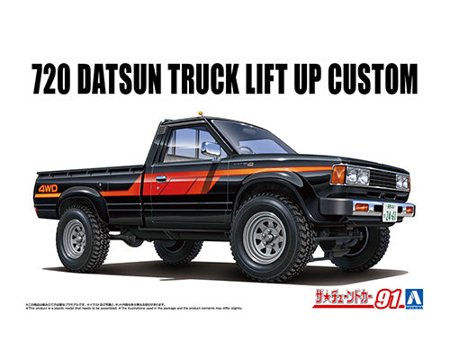 1/24 Tuned Car 720 Datsun Truck Lift Up Custom'82（Nissan）