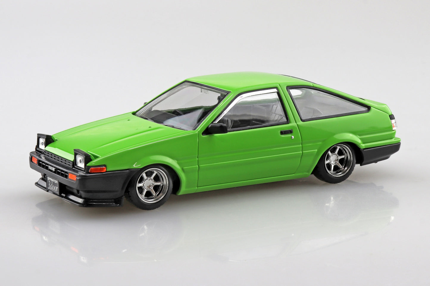 1/32 SNAP KIT Toyota Sprinter Trueno Custom Wheel (Green)
