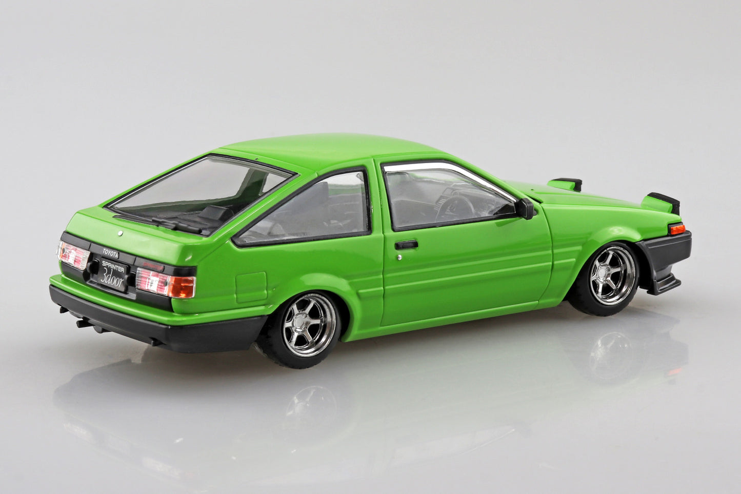 1/32 SNAP KIT Toyota Sprinter Trueno Custom Wheel (Green)