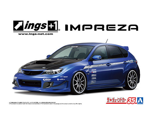 1/24 Tuned Car #35 Ings GRB Impreza WRX STI '07 (Subaru)
